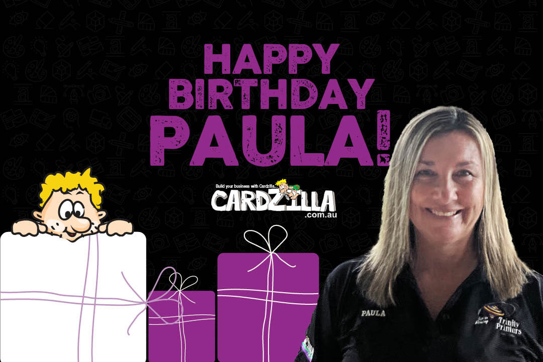 Paula Cardzilla staff member Birthday